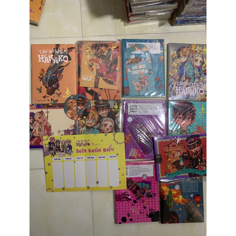 Cậu ma nhà xí Hanako tập 1,2,3,4,5,6,7,8,9,10,11,12,13,14,15