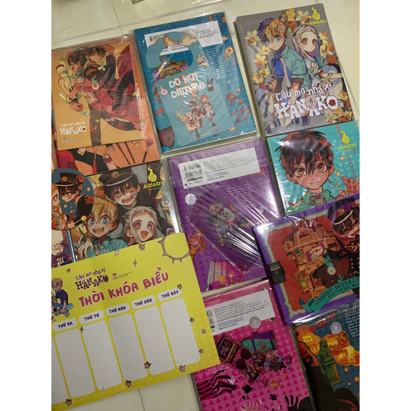 Cậu ma nhà xí Hanako tập 1,2,3,4,5,6,7,8,9,10,11,12,13,14,15