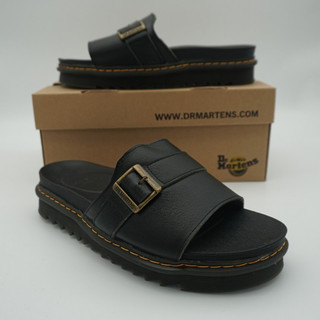 Dép doctor martens chính hãng quai ngang da bò cao cấp 2023 full hộp ,đế cao 5cm DR1