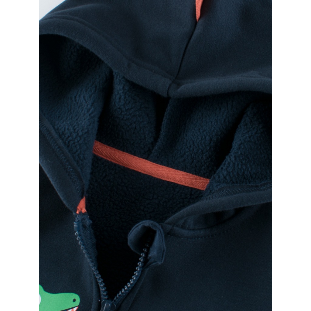 Áo khoác cho bé có mũ lót lông hàng Quảng Châu shop Sukun Áo khoác lót lông cho bé trai Kunkids