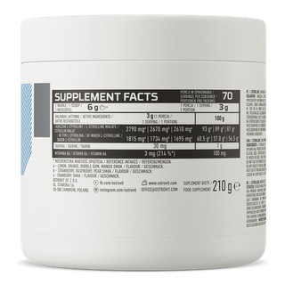 Ostrovit Citrulline 210g