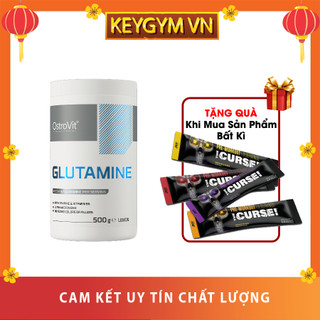 Thực phẩm bổ sung bột ostrovit glutamine 500g 100 lần dùng