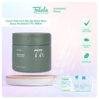 Toner pad làm dịu da giảm mụn anua heartleaf 77% 160ml anua heartleaf 77% clear pad