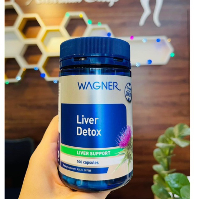 Viên uống thải độc gan Wagner Liver Detox 100 viên