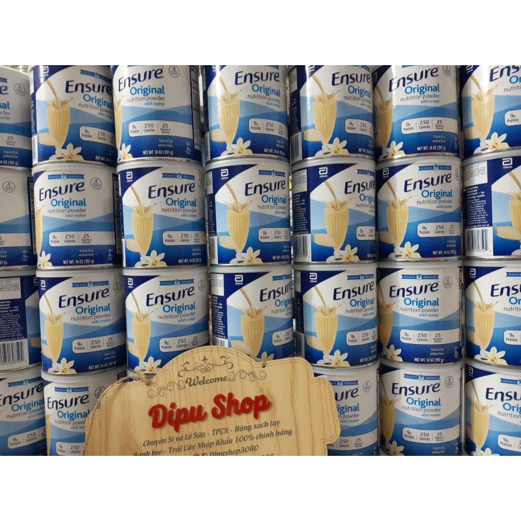 Sữa bột Ensure Mỹ 397g 1 hộp date 2/2025