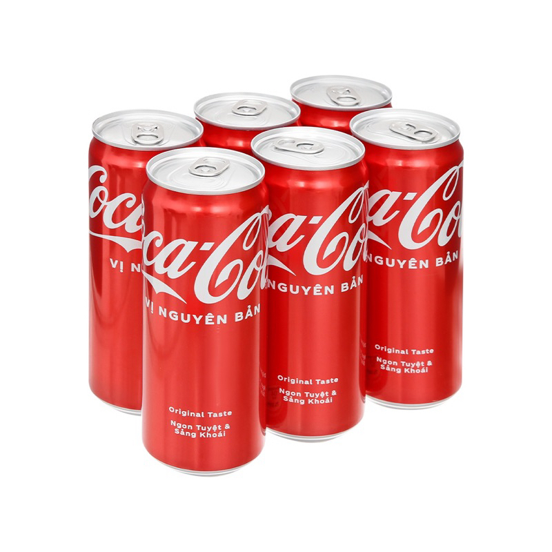 Thùng 24 lon 320ml Coca-Cola vị nguyên bản