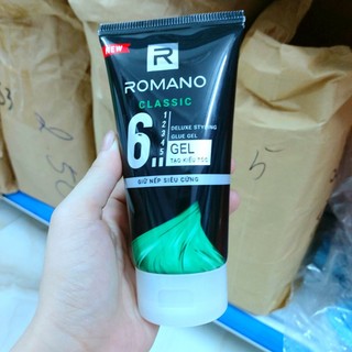 Gel vuốt tóc nam Romano 150g