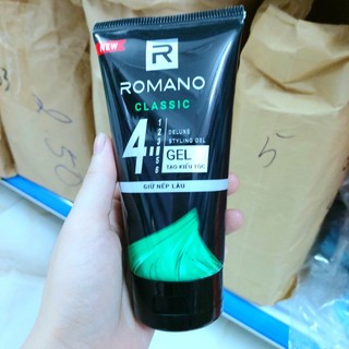 Gel vuốt tóc nam Romano 150g