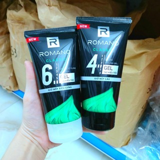 Gel vuốt tóc nam Romano 150g