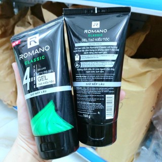 Gel vuốt tóc nam Romano 150g