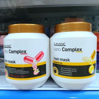 Hấp Dầu - Ủ Tóc Lavox Nano Complex Siêu Mềm Mượt Bóng Mịn 1000ml - Sản Phẩm Dưỡng Tóc