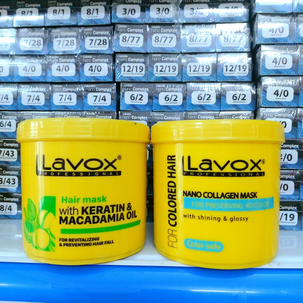Hấp Ủ Tóc Lavox Vàng 1000ml - Sản Phẩm Dưỡng Tóc