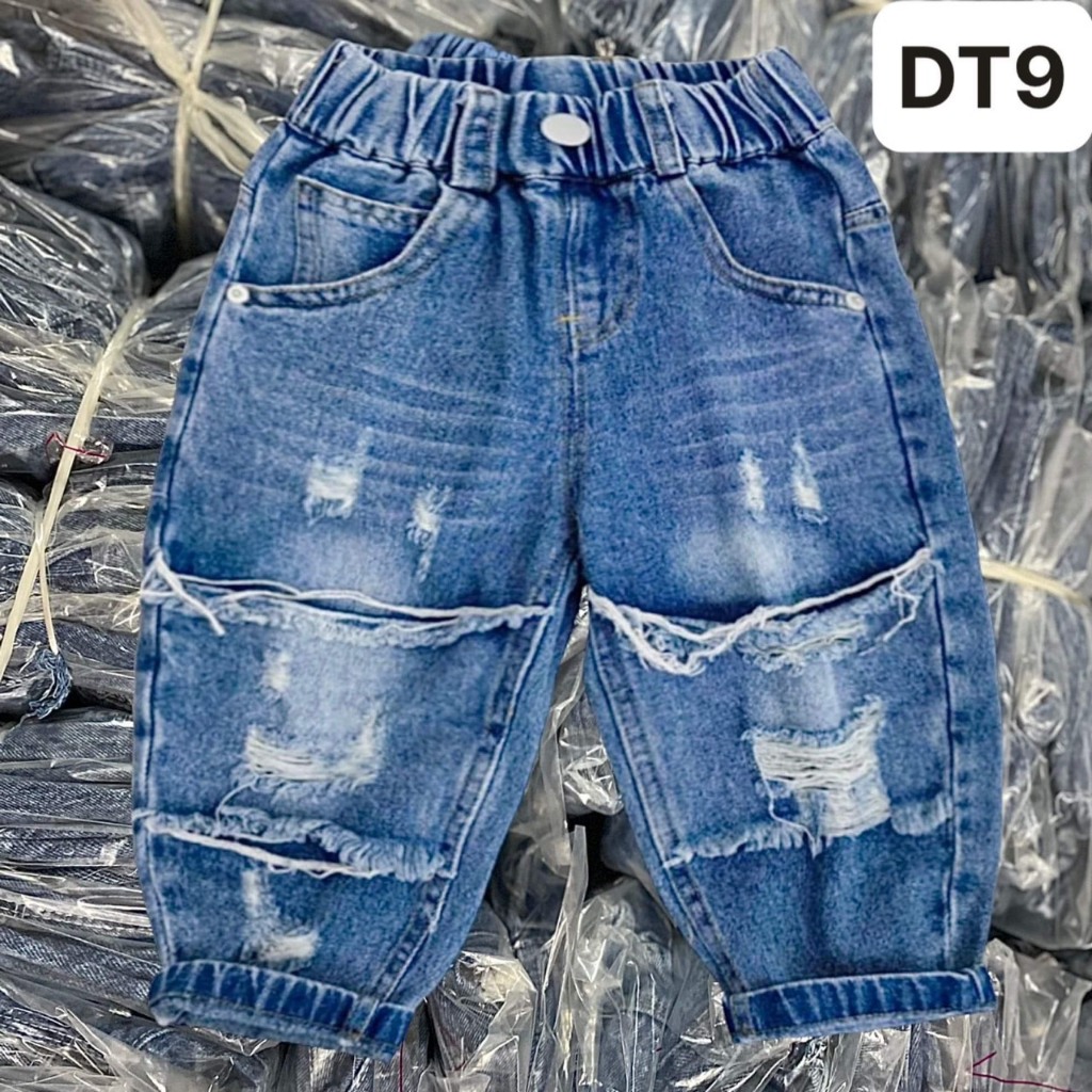 Quần bò rách bé trai