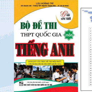 Sách bộ đề thi thpt quốc gia môn tiếng anh