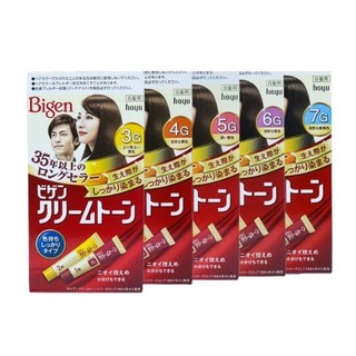 Nhuộm Tóc Phủ Bạc Hoyu Bigen Cream Tone 80g - Nhật nội địa