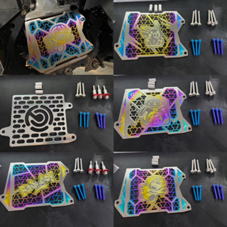 LC 24 - Che két nước Nhôm / titan Gắn Xe Air Blade 125 , 150 đời 2013 - 2021 , Vario / Click 125, 150 đời 2016 - 2023