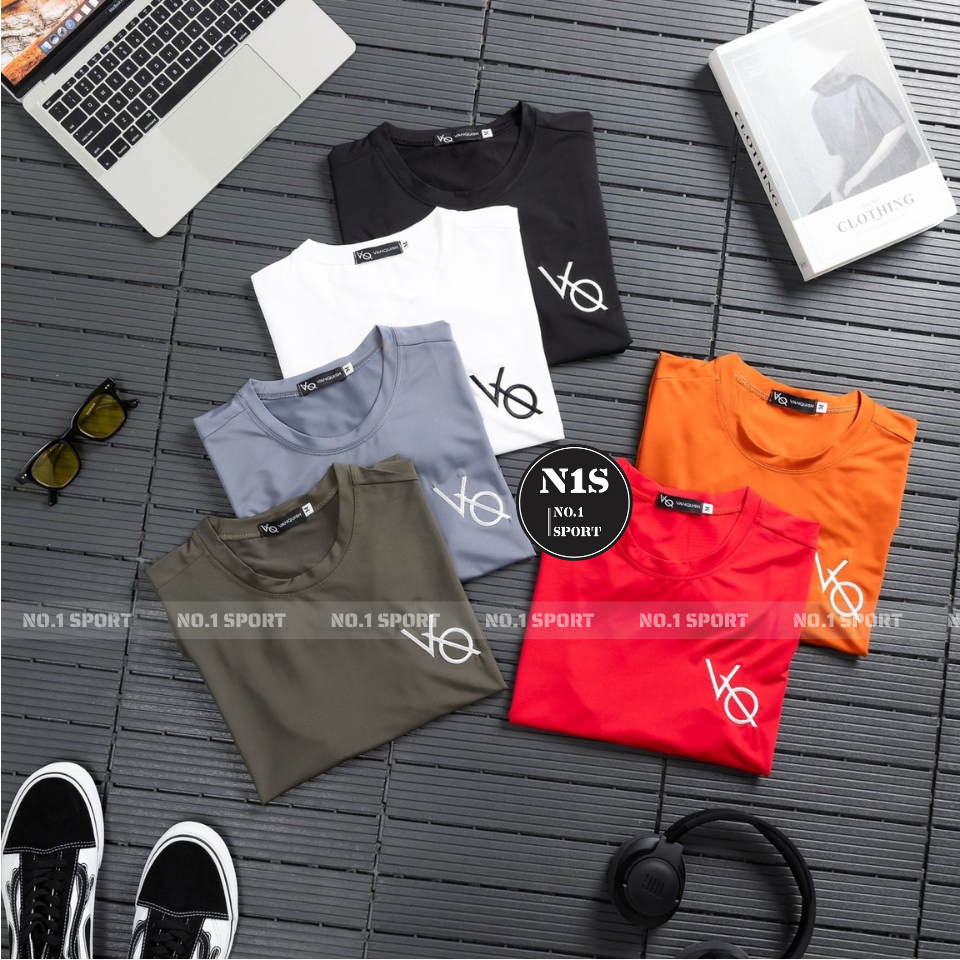 Áo thun body VQ - Logo Thêu