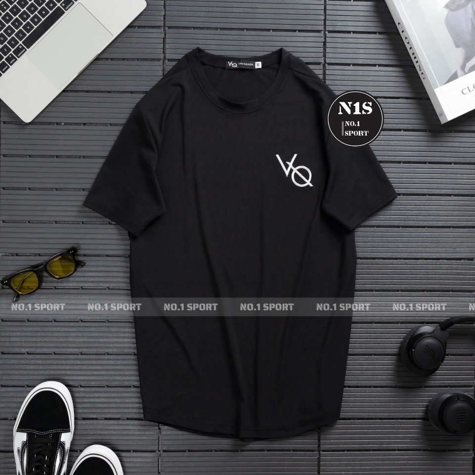 Áo thun body VQ - Logo Thêu