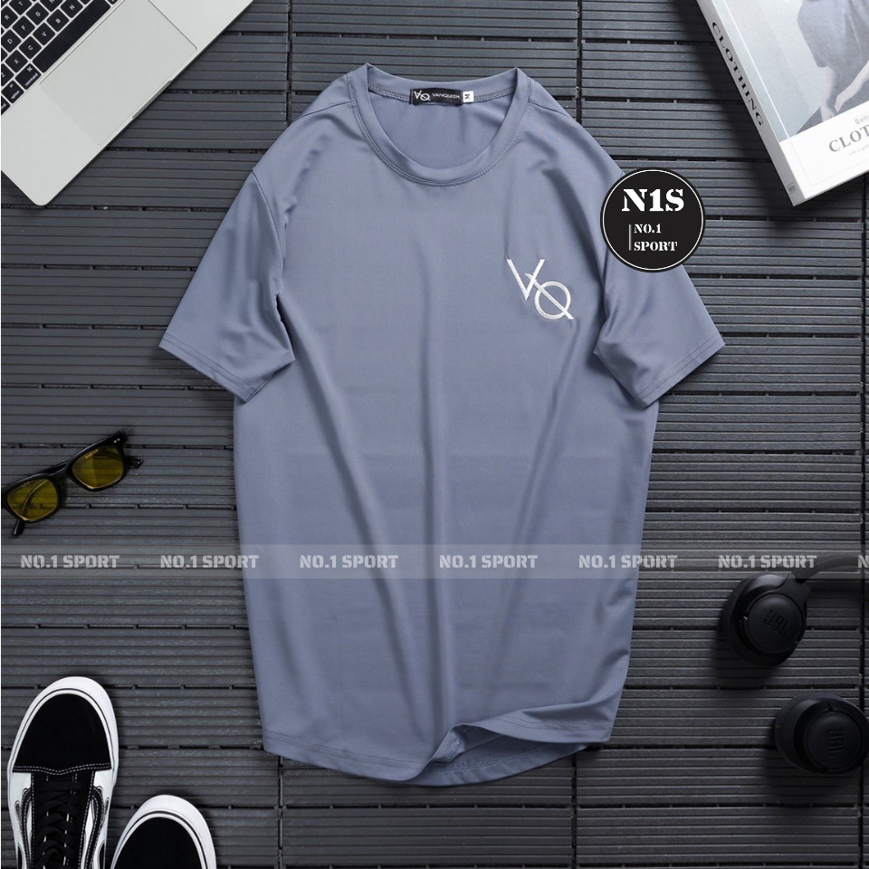 Áo thun body VQ - Logo Thêu