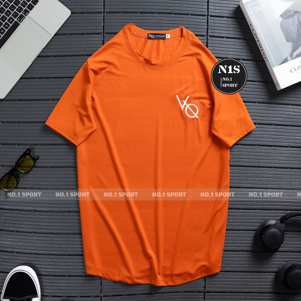 Áo thun body VQ - Logo Thêu