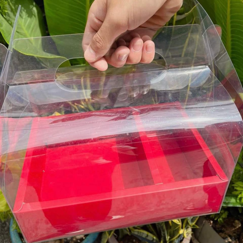 Combo 10hộp đựng bánh,hoa trái cây 2ngăn