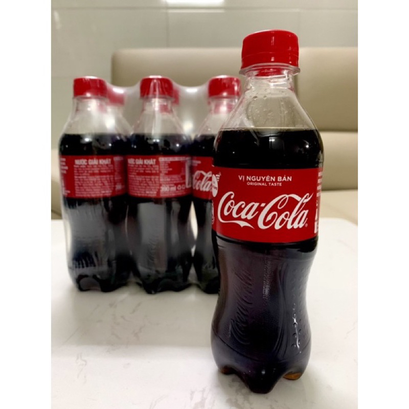 Thùng nước Coca-Cola vị nguyên bản 24 chai 390ml