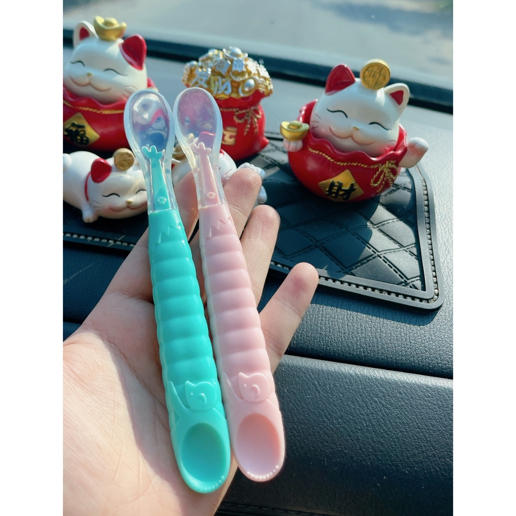 Thìa nạo 2 đầu cho bé ăn dặm
