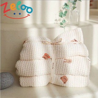 Chăn/mền lưới sợi tre xuất hàn thêu full mềm mại cho bé kbabies/zeloo