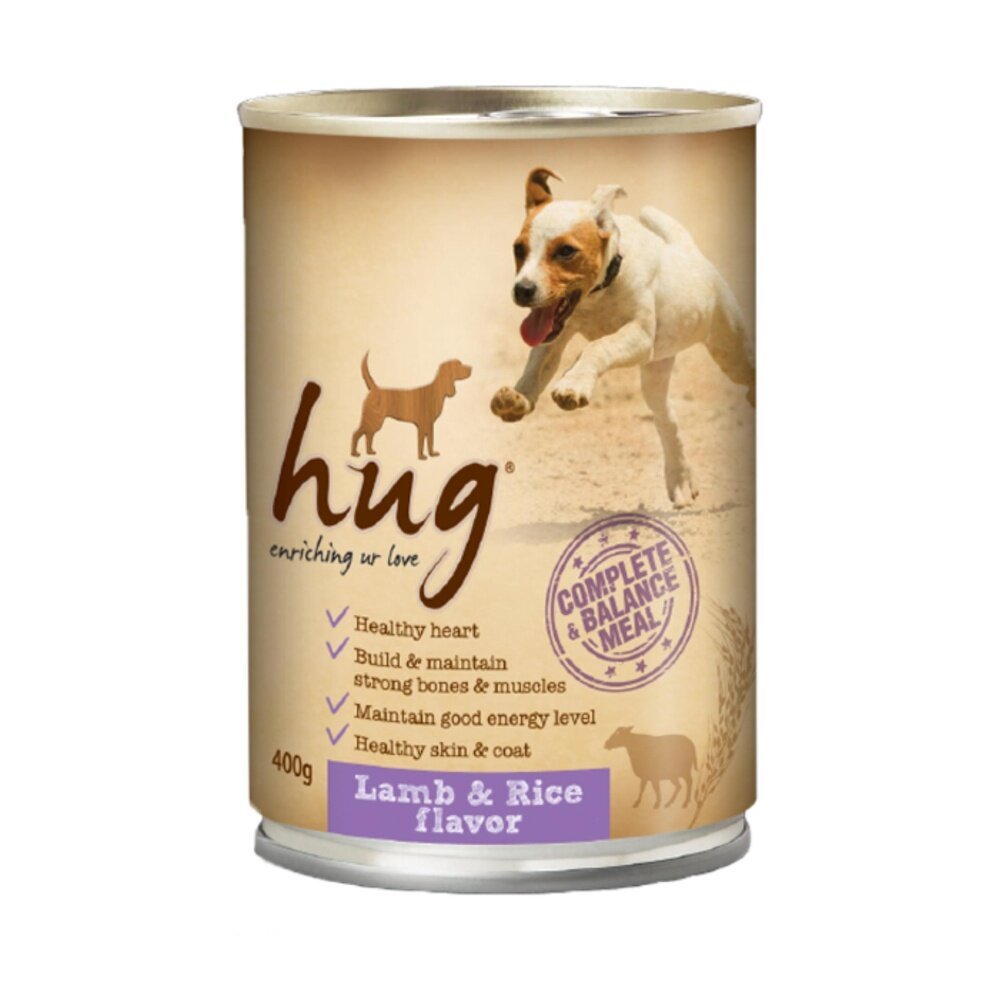 Pate Hug lon cho chó lớn 400g Thái Land