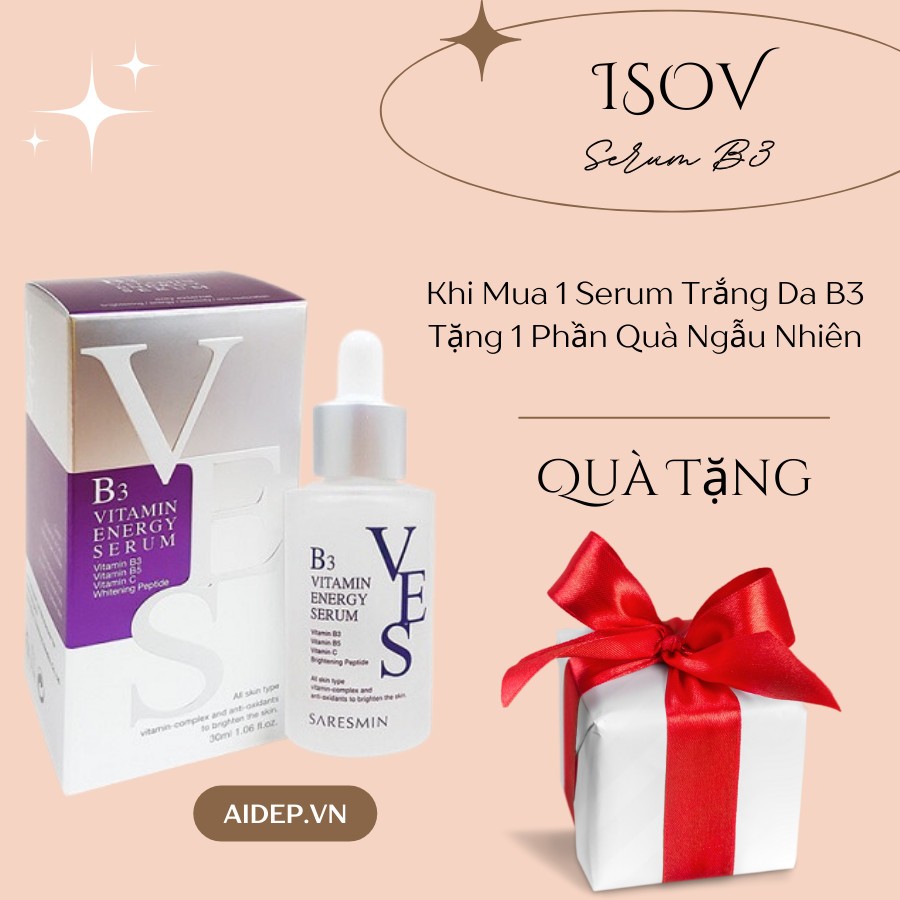 Serum Dưỡng Trắng Và Phục Hồi Da VES Hàn Quốc Isov