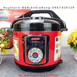 Nồi Áp Suất  Sunhouse SHD1755 Chính Hãng , Nồi Hầm Sunhouse SHD1755  Đa Năng Chống Dính Ninh Xương Huy Store