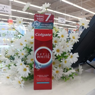 Kem đánh răng colgate optic White 100g