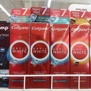 Kem đánh răng colgate optic White 100g