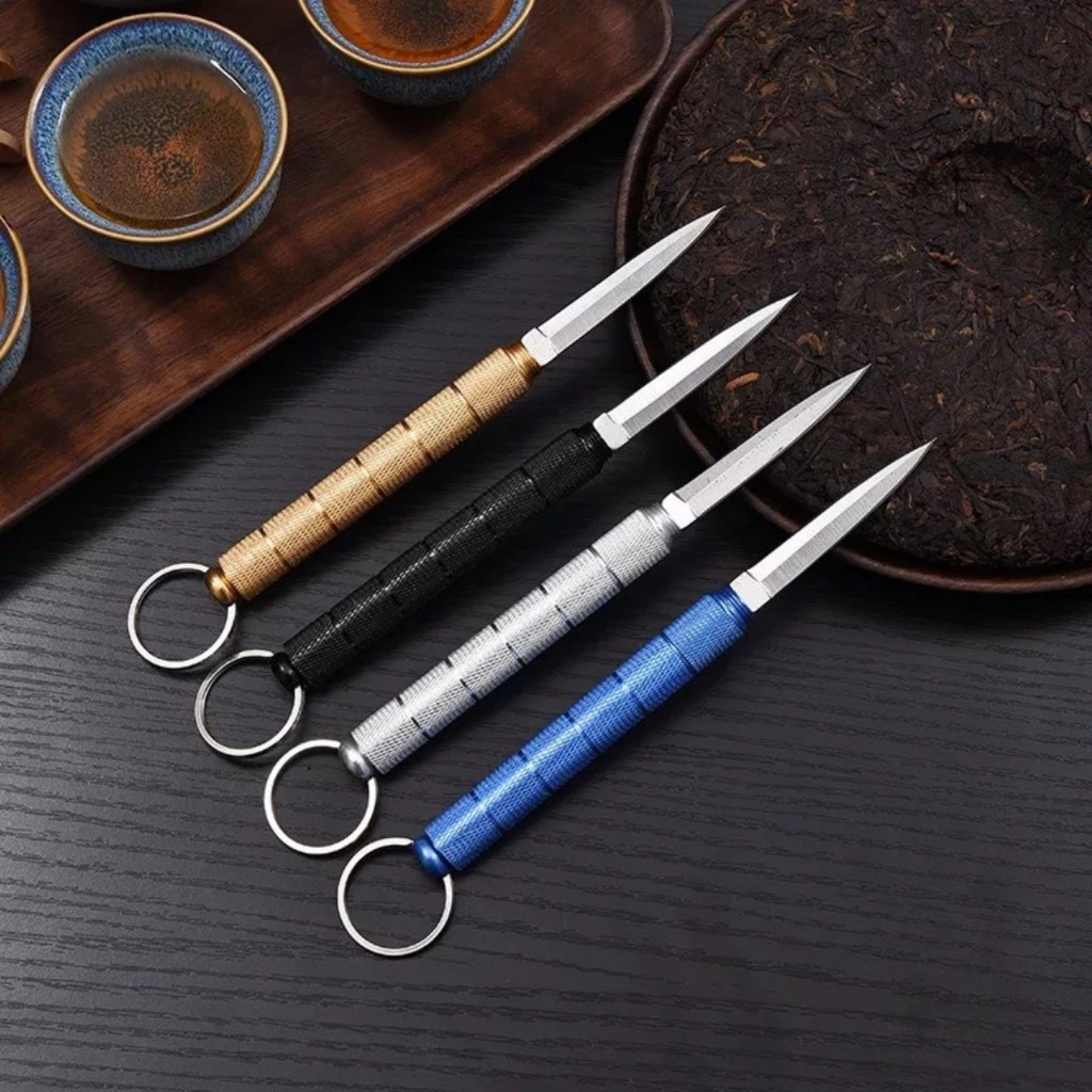 Móc khóa mini dụng cụ dã ngoại đa năng chất liệu cao cấp không gỉ