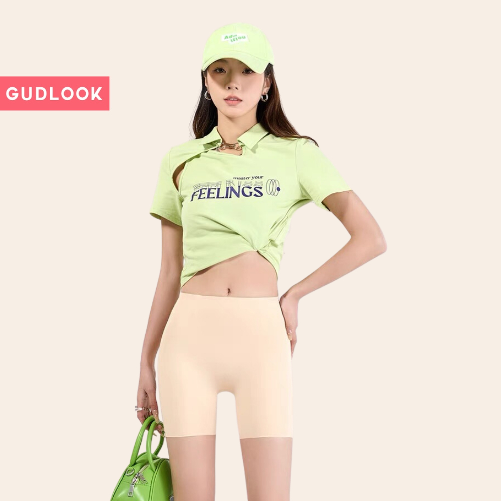 Quần Đùi Mặc Váy Đúc Su GUDLOOK Thông Hơi Mịn Mát Co Giãn