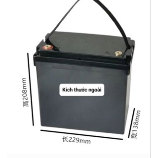 Vỏ hộp acquy pin lithium 50ah, 70ah, 100ah - 300ah