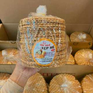 Bánh kẹp mè cốt dừa nướng cẩm huê đặc sản miền tây 500g