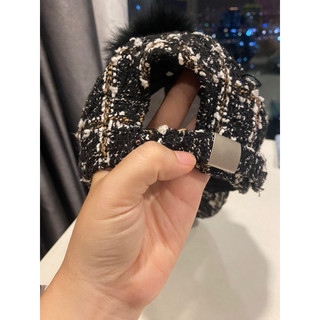 mũ nồi dạ tweed Hàn