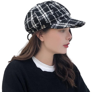 mũ nồi dạ tweed Hàn