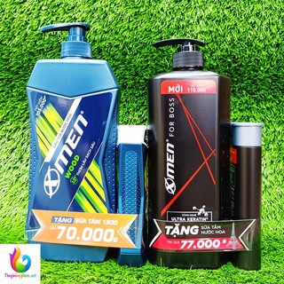 Dầu gội nước hoa xmen for boss 850g/wood 900g
