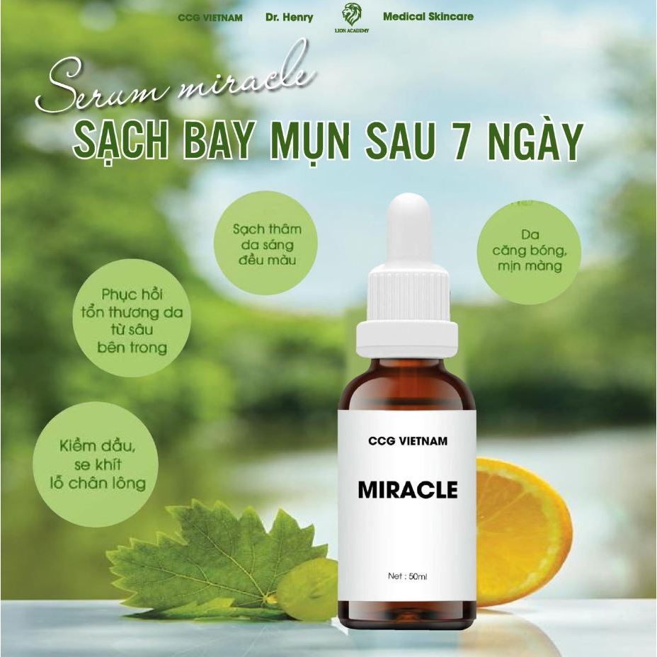 Serum tái tạo da Miracle - COCO GROUP - BE04