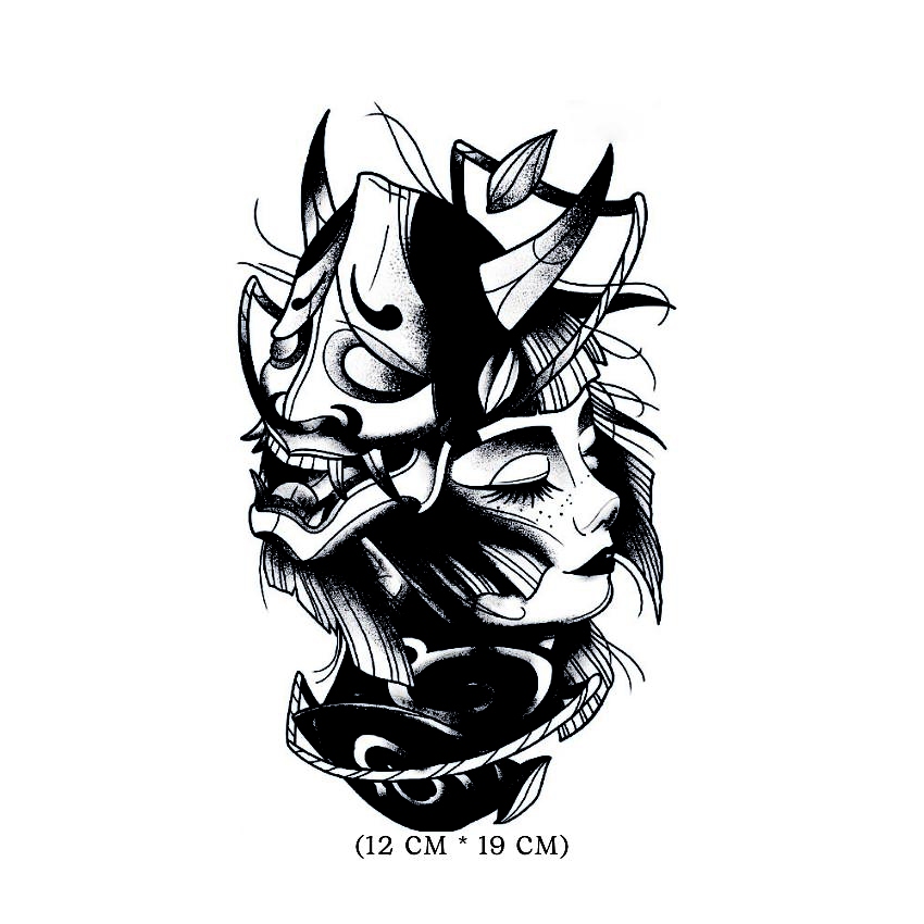 Hình Xăm Dán Tạm Thời Kéo Dài 15 Ngày Chống Nước Chống Cọ Xát GZ102