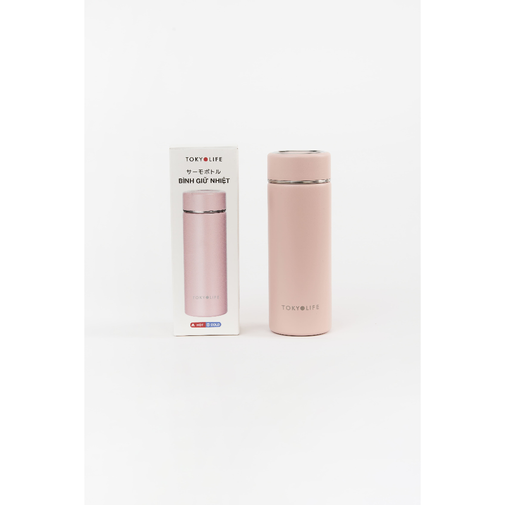 Bình giữ nhiệt mini cầm tay TOKYOLIFE 330ml có khay lọc trà C2BOT314N