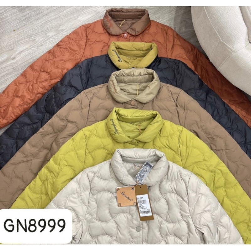 TOP BÁN CHẠY Áo phao   lông vũ loại 1 túi chéo/ áo phao lông vũ cổ lông chili  quảng châu rút eo