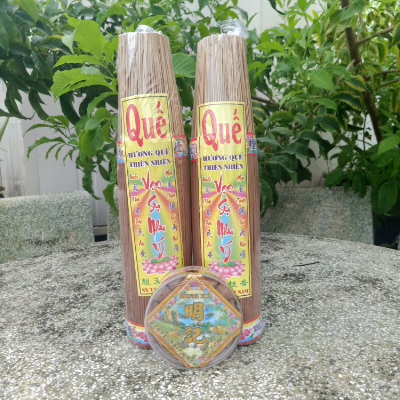 Combo 3 bó Nhang Quế Thiên Lý 1kg