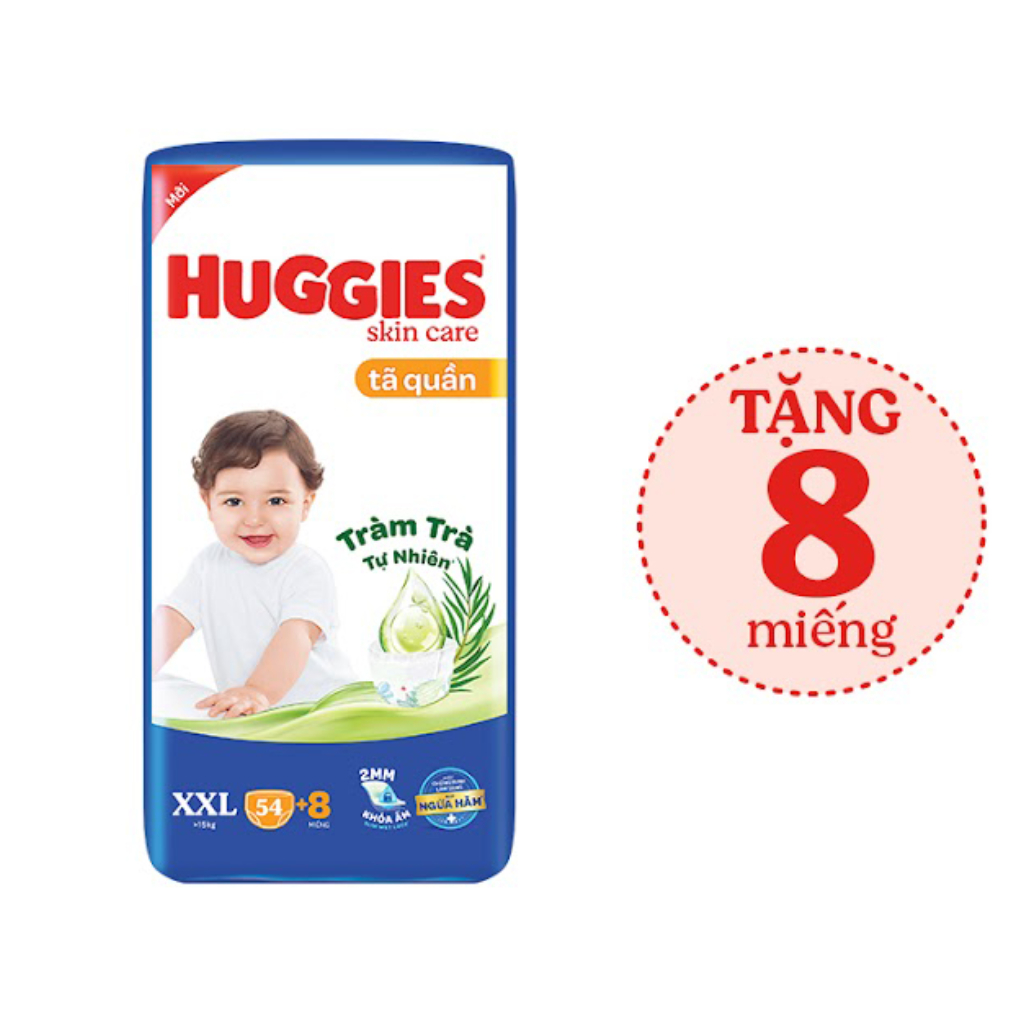 Tã/bỉm quần HUGGIES M74/L68/XL62/XXL56