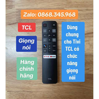 Điều khiển Tivi TCL giọng nói chính hãng