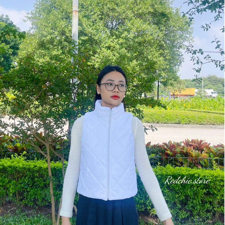 ÁO PHAO GILE CROPTOP - Phao dáng ngắn