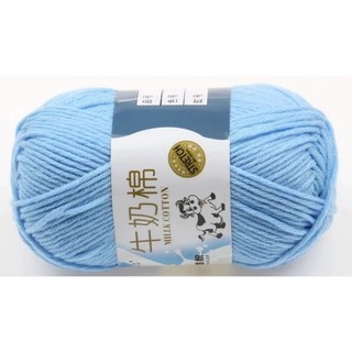 Sét 10 cuộn len milk bò cuộn 50g bảng 92 màu tặng kèm kim móc