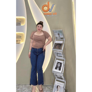 Quần jeans loe xẻ lai (sp841)